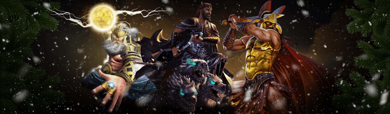 Try your luck in a special edition of Demi Gods II slots